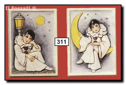 311-Par de cuadros arlequines