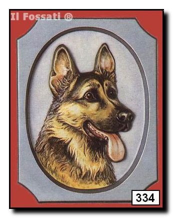 334-Placa perro Ovejero