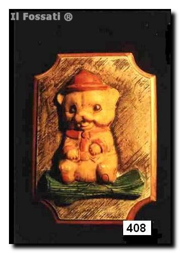 408-Placa osito Teddy
