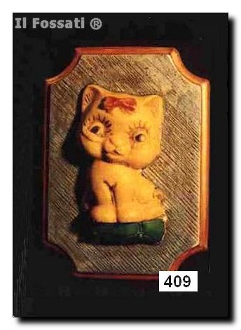 409-Placa gatita Flora