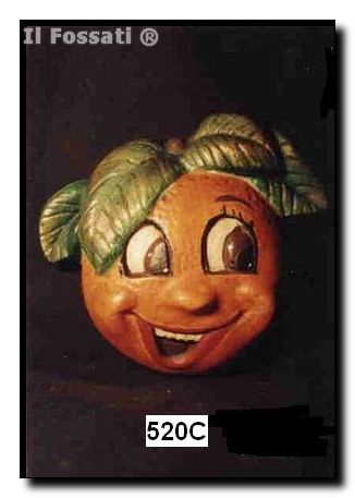 520C-Caricatura naranja