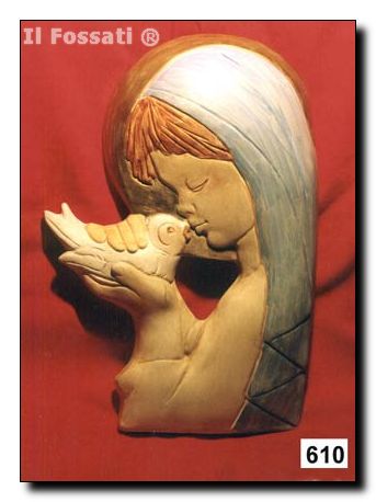 610-Virgen con paloma