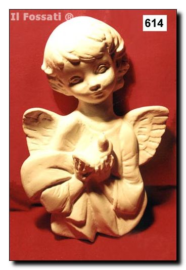 614-Angel con paloma