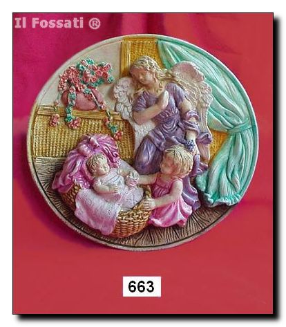 663-Plato Angel de la Guarda