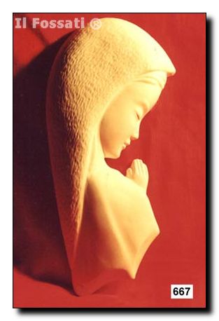 667-Virgen rezando