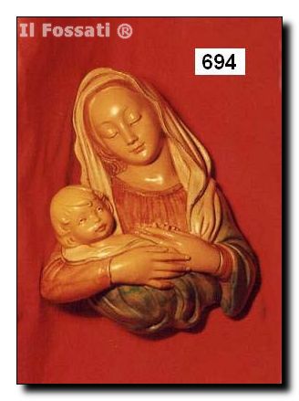694-Virgen con Nio der. Busto