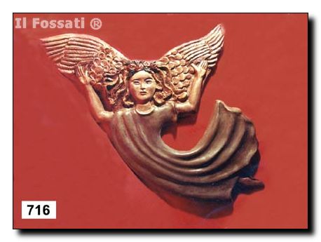 716-Angel Art deco de