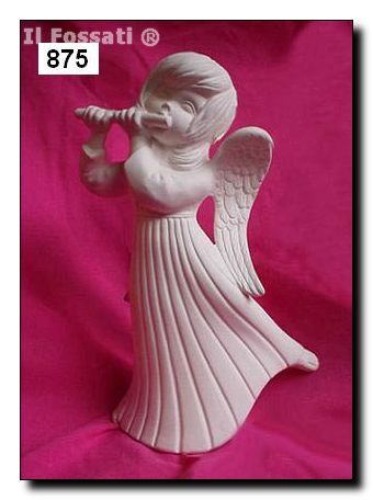 875-Angelito con Flauta