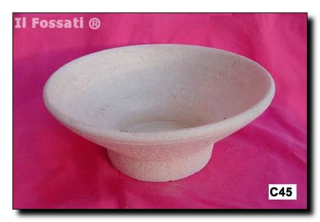 C45- Fuente chamote con base