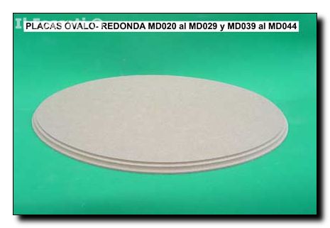 MD020 al MD029 y MD039 al MD044
