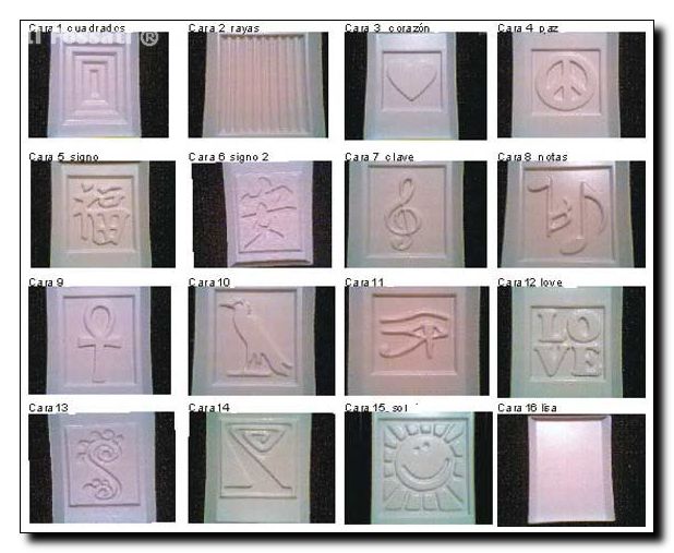 Caras para los moldes 3D